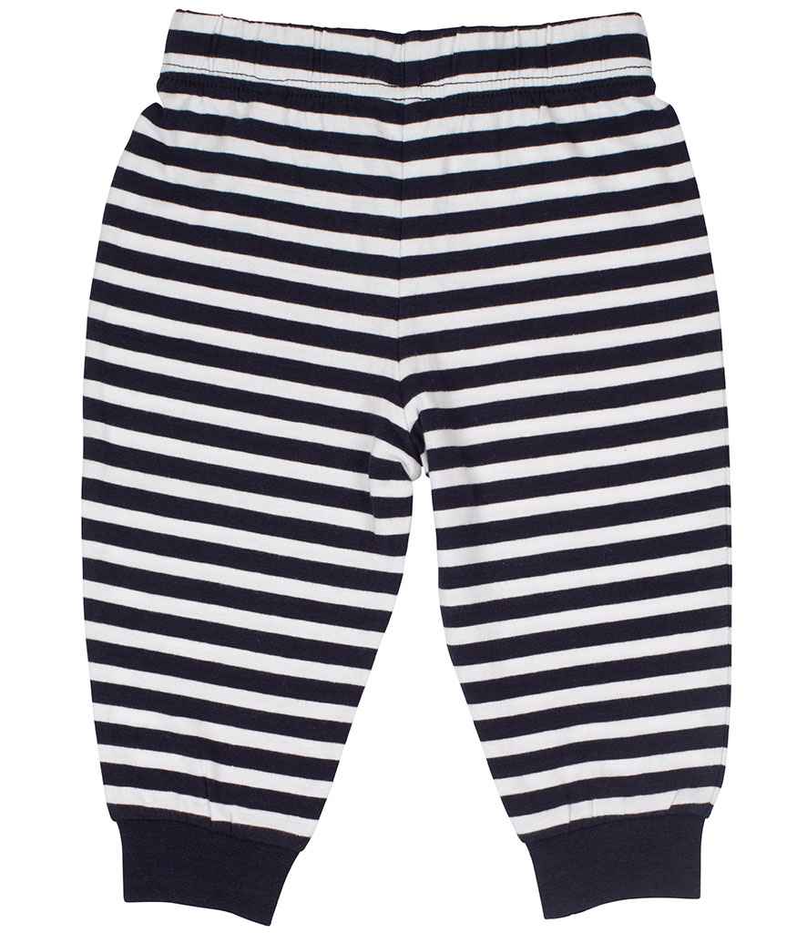 LW85T Navy/White Stripes Back